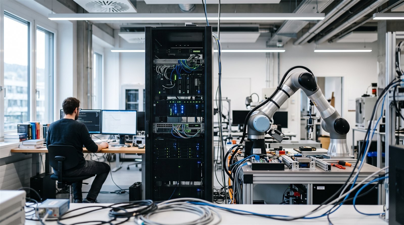 3D-CAD-Modell eines mechanischen Bauteils auf einem Konstruktionsbildschirm